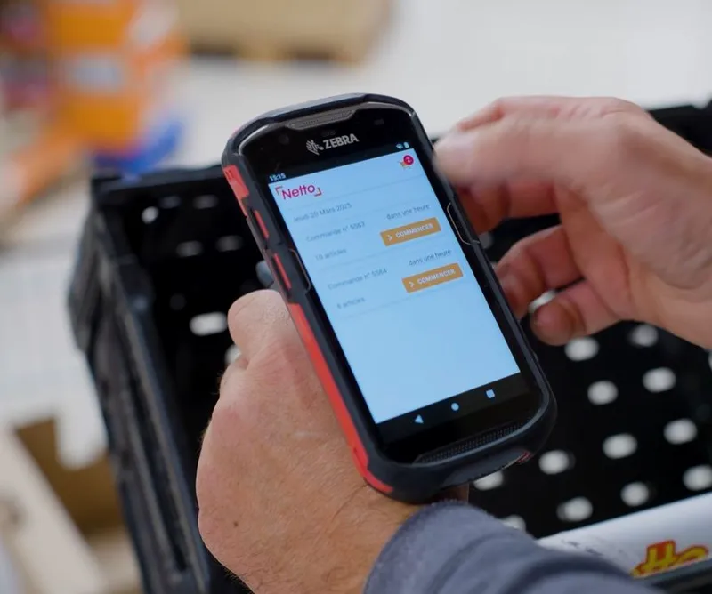 Netto Drive - Application de gestion des commandes