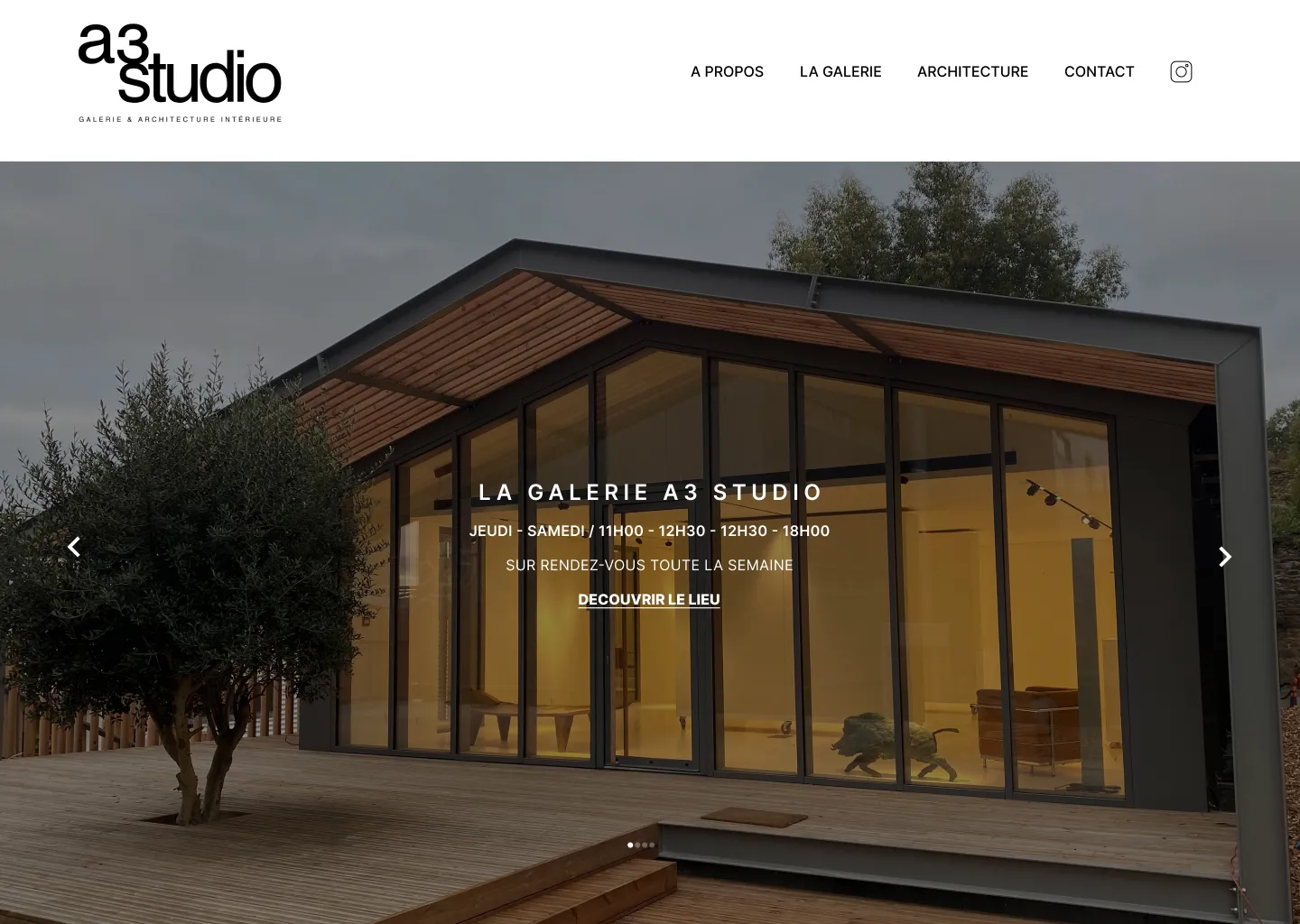 A3 Studio Galerie - Site galerie d'art - A3 Studio Site Accueil 1