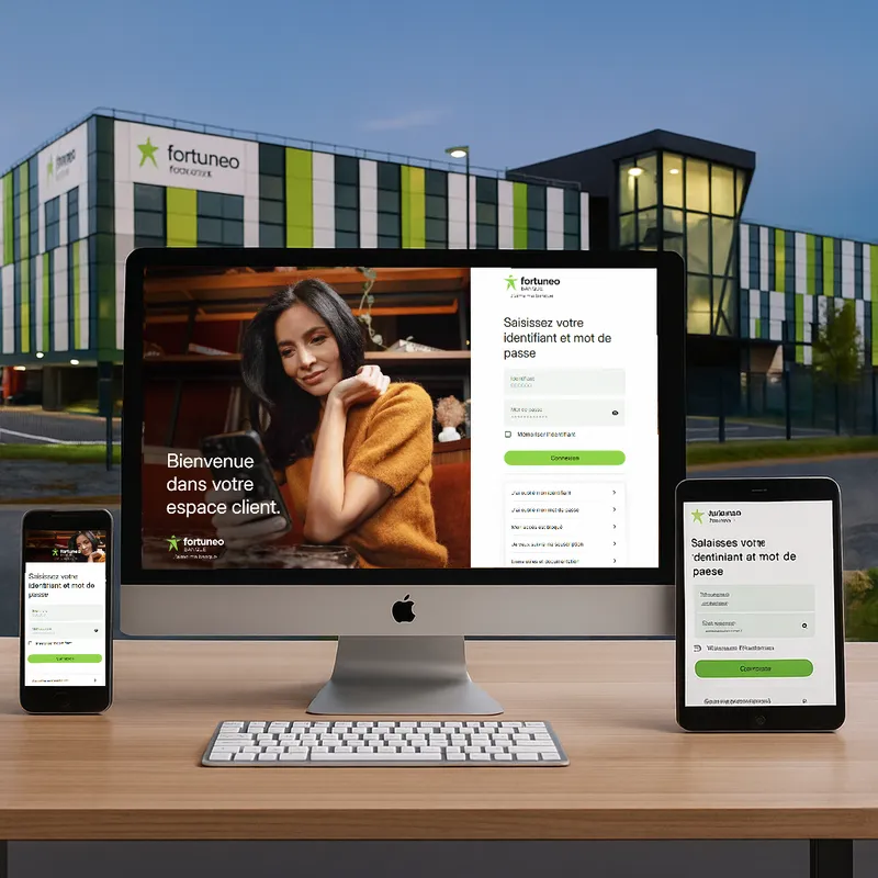 Fortuneo - Refonte espace client bancaire