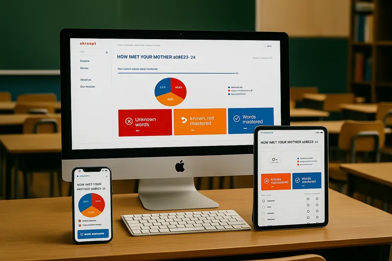 Skreept - Plateforme d'apprentissage des langues par l'IA